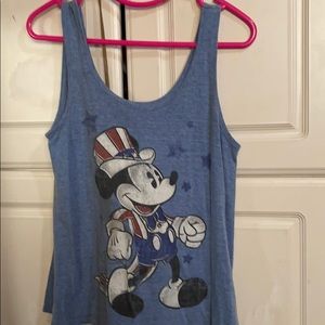 Disney 4th of July Mickey Mouse tank top